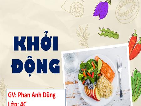 Bài giảng Khoa học 4 Sách Kết nối tri thức - Bài 26: Thực phẩm an toàn - Phan Anh Dũng