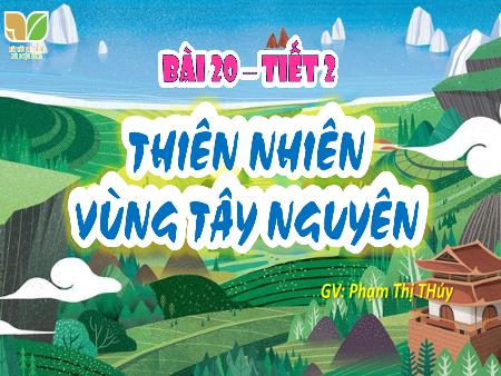 Bài giảng Lịch sử & Địa lí 4 Sách Kết nối tri thức - Bài 20: Thiên nhiên vùng Tây Nguyên (Tiết 2) - Phạm Thị Thúy