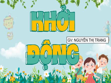 Bài giảng Tiếng Việt 4 - Bài: Con muốn làm một cái cây - Nguyễn Thị Trang