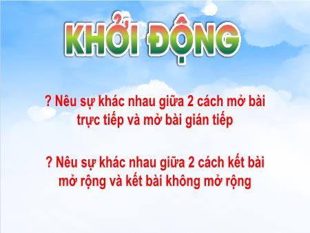 Bài giảng Tiếng Việt 4 - Bài: Lập dàn ý cho bài văn miêu tả cây cối