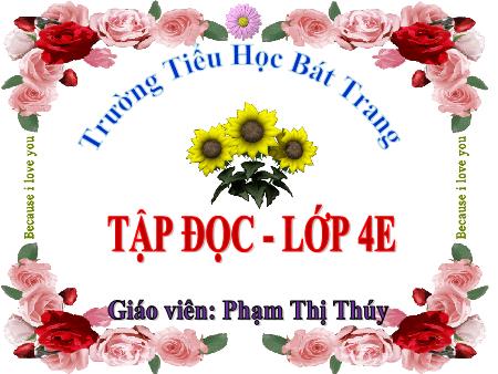 Bài giảng Tiếng Việt 4 (Tập đọc) - Bài: Có chí thì nên - Phạm Thị Thúy