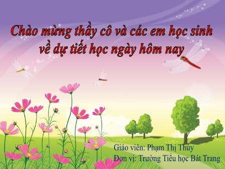 Bài giảng Toán 4 - Bài: Chia cho số có hai chữ số - Phạm Thị Thúy