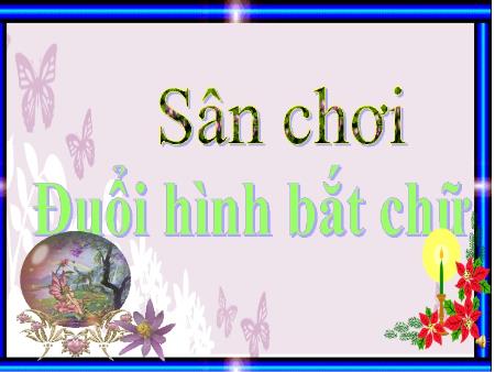 Mẫu Slide trò chơi PowerPoint - Trò chơi vui học Tiếng Việt