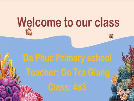Bài giảng Tiếng Anh 4 (Global Success) - Unit 10, Period 5: Our summer holidays (Lesson 3) - Đỗ Trà Giang