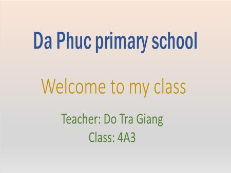 Bài giảng Tiếng Anh 4 (Global Success) - Unit 12, Period 1: Jobs (Lesson 1) - Đỗ Trà Giang