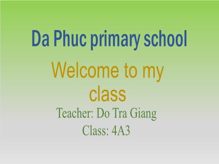 Bài giảng Tiếng Anh 4 (Global Success) - Unit 12, Period 5: Jobs (Lesson 3) - Đỗ Trà Giang