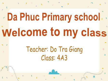 Bài giảng Tiếng Anh 4 (Global Success) - Unit 16, Period 3: Weather (Lesson 2) - Đỗ Trà Giang