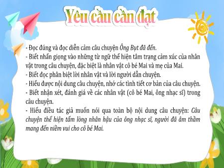Bài giảng Tiếng Việt 4 (Đọc) Sách Kết nối tri thức - Bài: Ông Bụt đã đến
