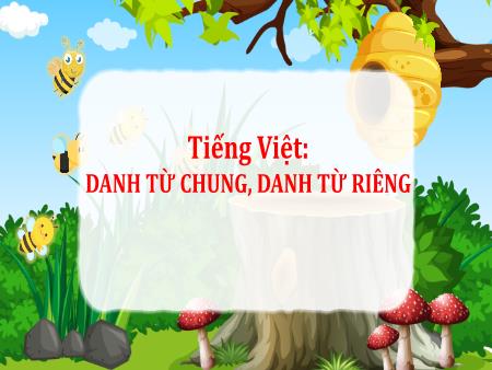 Bài giảng Tiếng Việt 4 (Luyện từ và câu) Sách Kết nối tri thức - Tiết 8: Danh từ chung, danh từ riêng - Năm học 2023-2024
